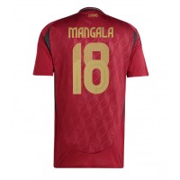 Maglie da calcio Belgio Orel Mangala #18 Prima Maglia Europei 2024 Manica Corta